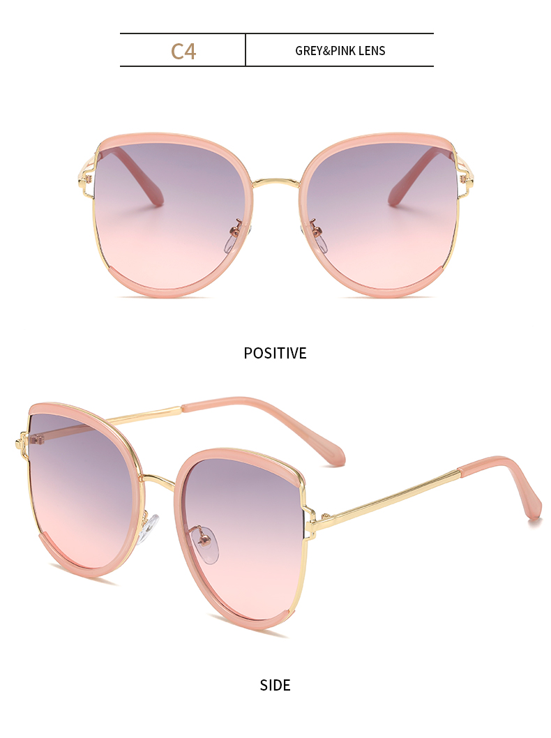 Quality sunglass retro designer colorful lens low cost Super X Studio